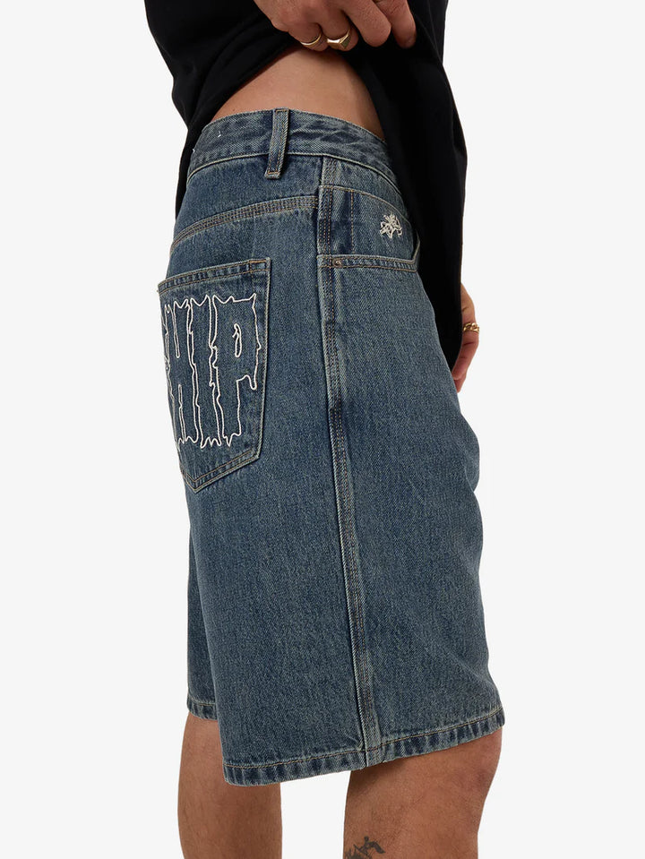 Worship Supplies Logorama Big Dawg Denim Jean Short - Odyssey