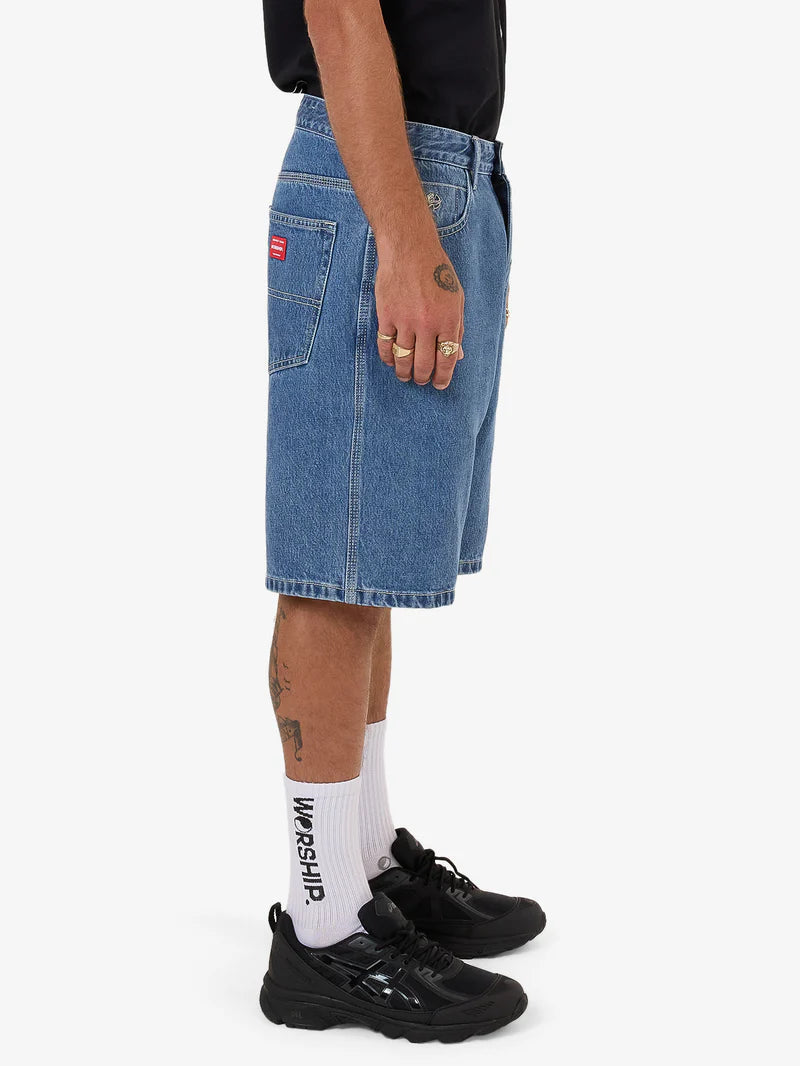 Worship Supplies Big Dawg Jean Short - Sky High Blue