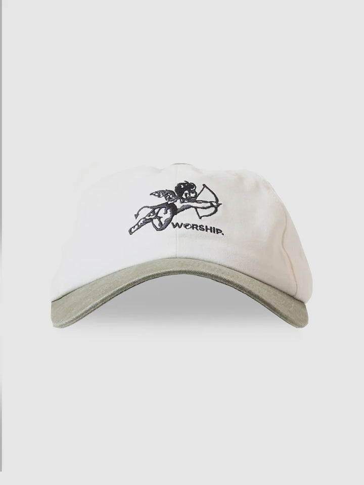 Worship Supplies Cherub Cord Hat - Cream/Sage