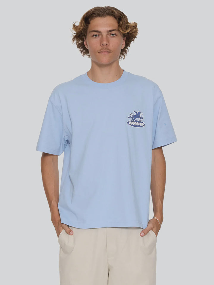 Worship Supplies Shadow Cherub Tee - Dream Blue