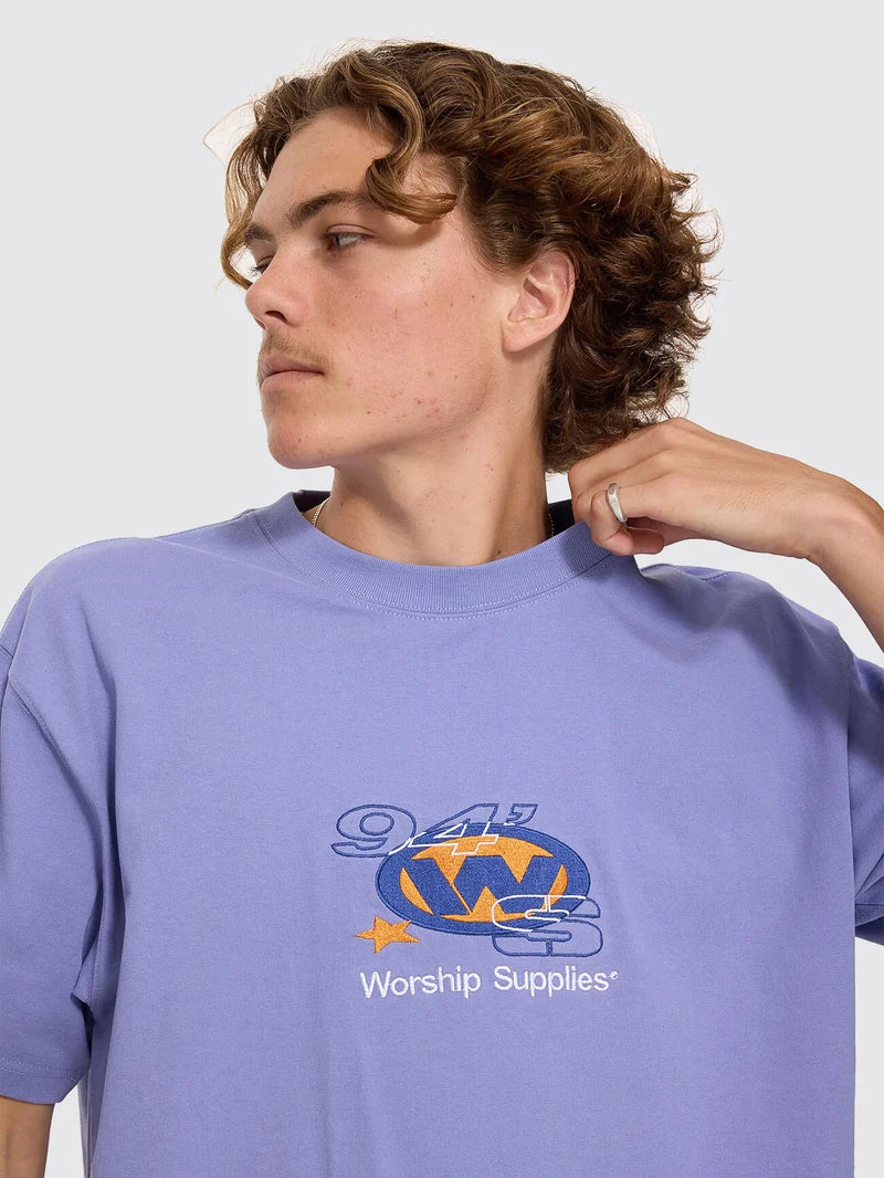 Worship Supplies Topper Tee - Purple Haze