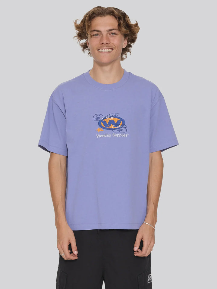 Worship Supplies Topper Tee - Purple Haze