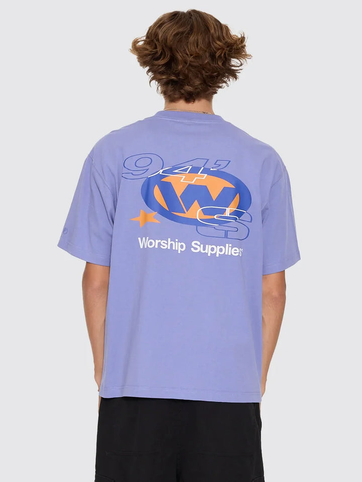 Worship Supplies Topper Tee - Purple Haze