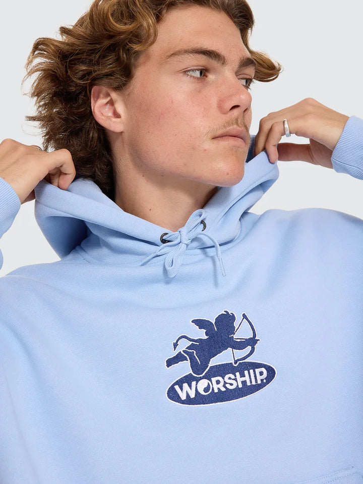 Worship Supplies Shadow Cherub Pullover Hood - Dream Blue