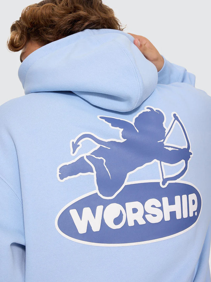 Worship Supplies Shadow Cherub Pullover Hood - Dream Blue