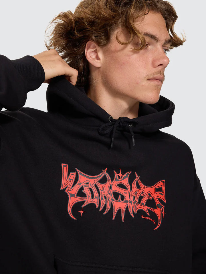 Worship Supplies Obsidian Pullover Hood - Black
