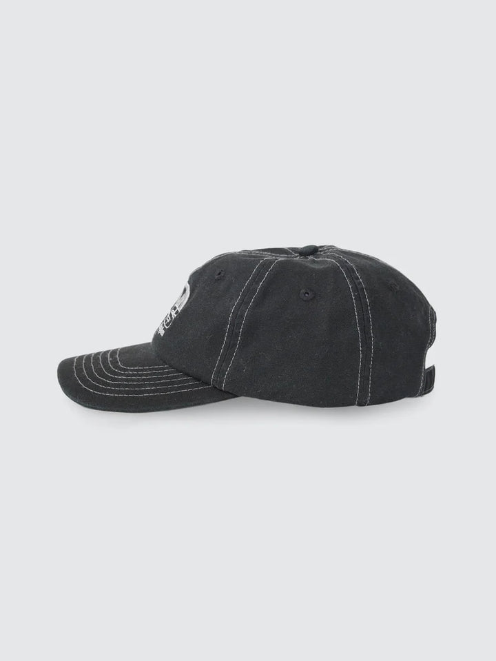 Worship Supplies Topper 6 Panel Hat - Washed Black