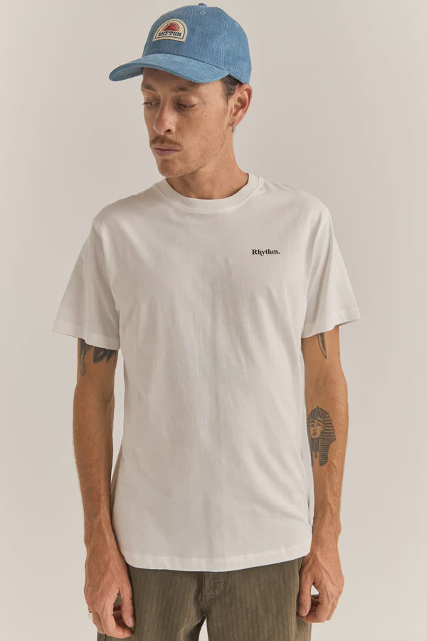 Rhythm Brand Tee - White