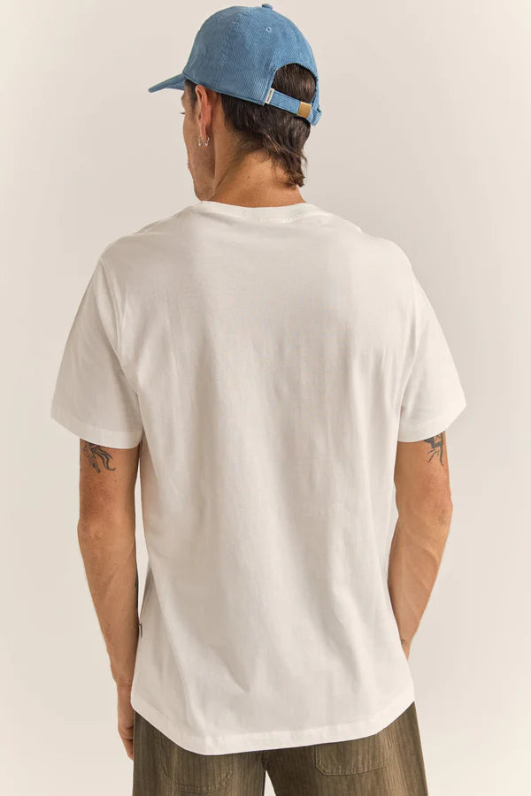 Rhythm Brand Tee - White