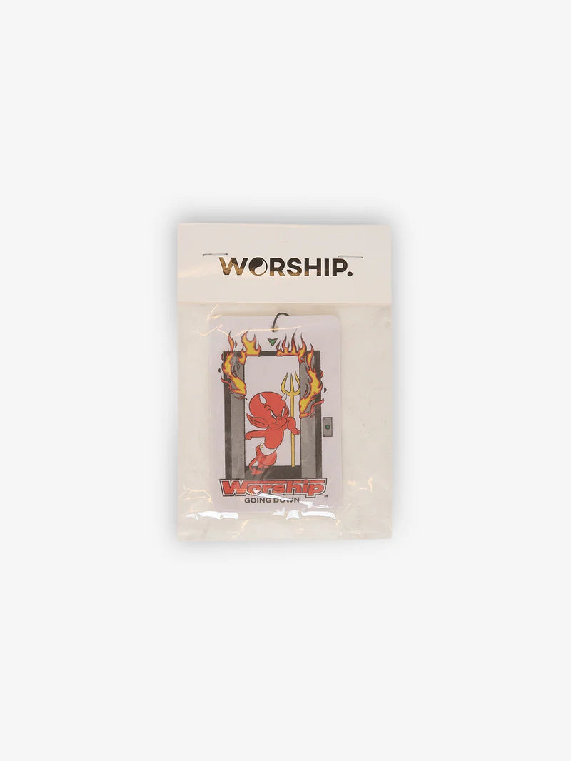 Worship Supplies Basement Car Freshener - White