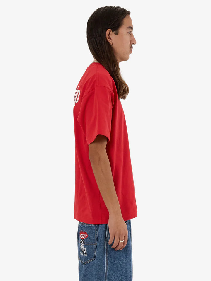 Worship Supplies Smoko Tee - Lucky Red