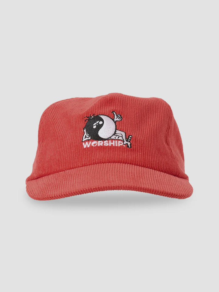 Worship Supplies Get Fuzzed 5 Panel Hat - Lucky Red