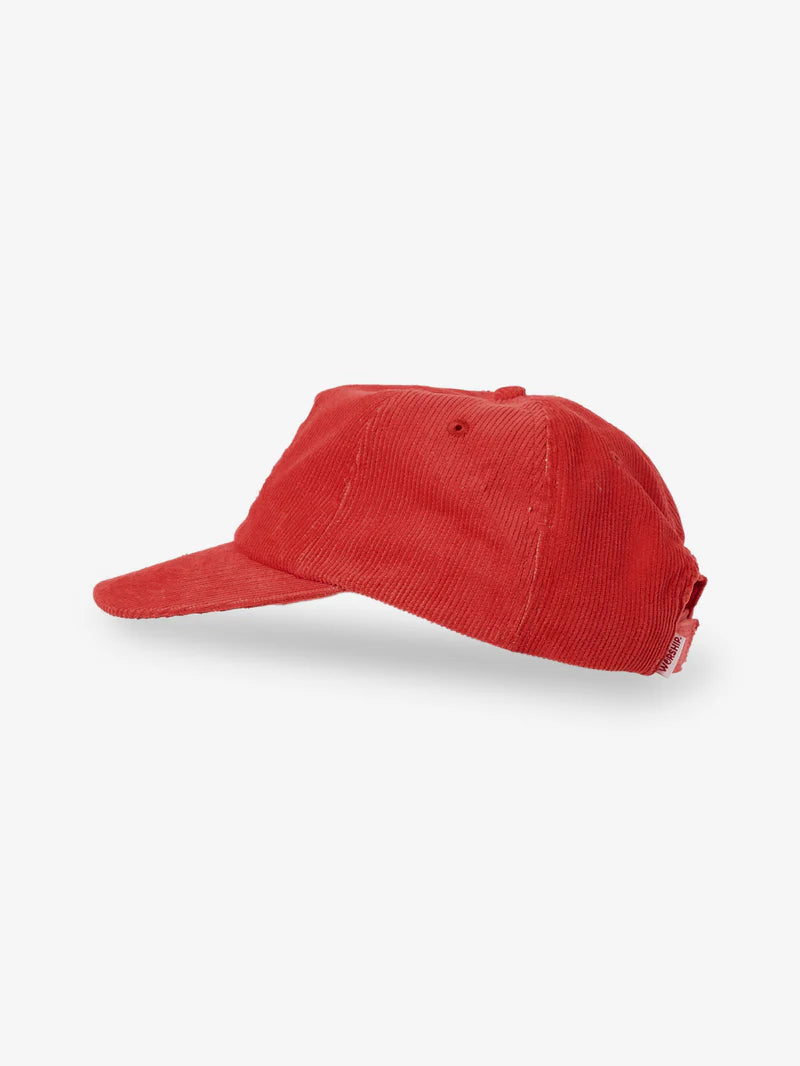 Worship Supplies Get Fuzzed 5 Panel Hat - Lucky Red