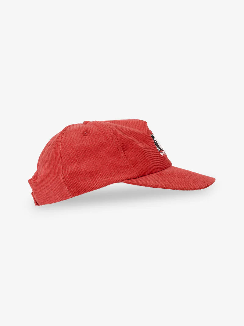 Worship Supplies Get Fuzzed 5 Panel Hat - Lucky Red