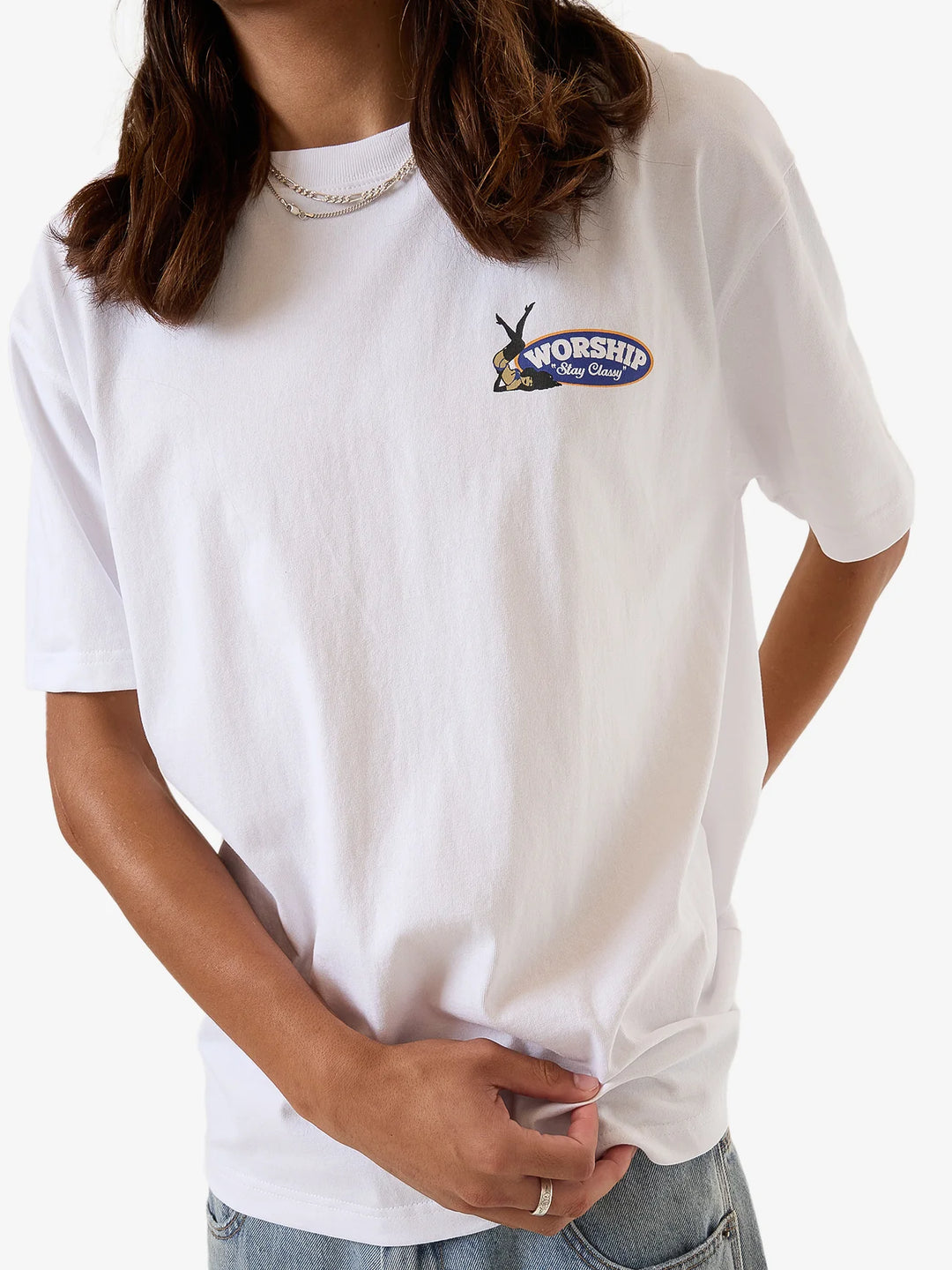 Worship Supplies All Class Tee - White