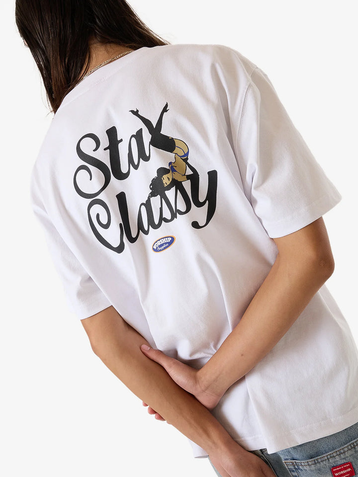 Worship Supplies All Class Tee - White