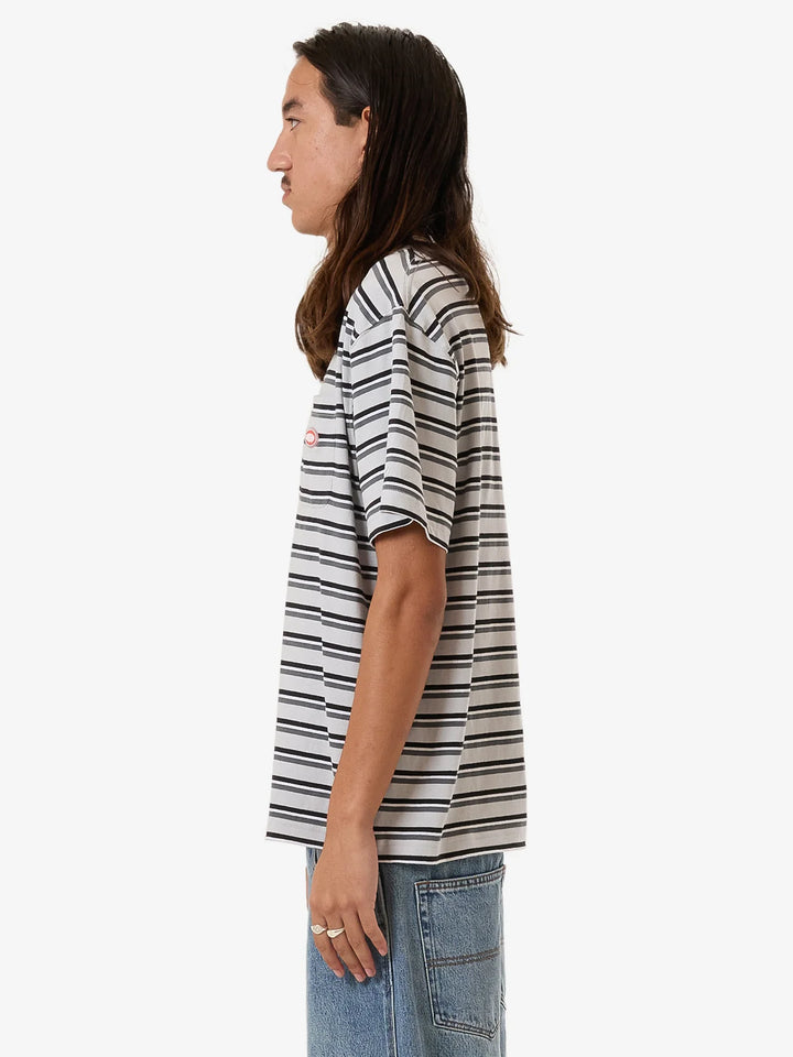 Worship Supplies Chalice Stripe Pocket Tee - Vapour