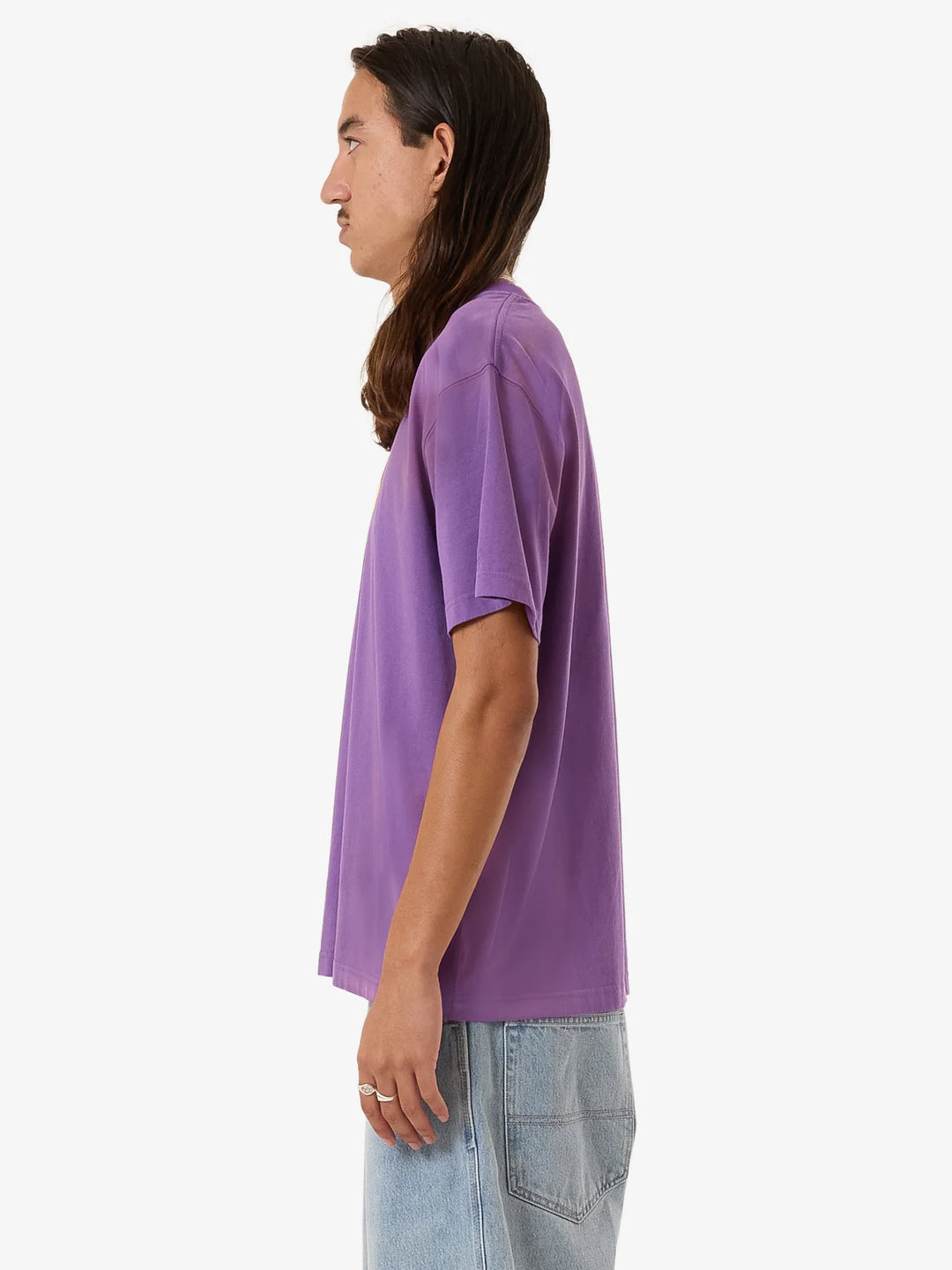 Worship Supplies Floater Vintage Tee - Prism Violet Fade