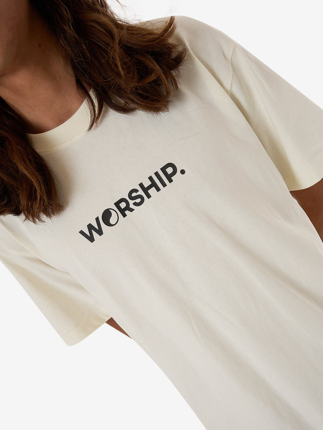 Worship Supplies Core Logo Tee - Bone