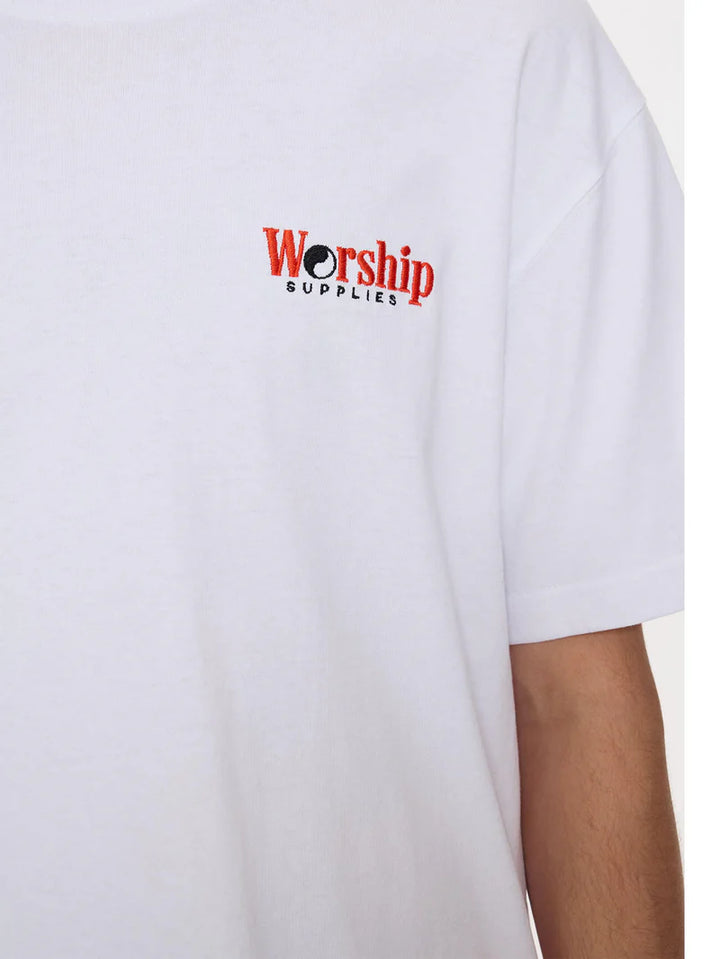 Worship Supplies Core Smoko Tee-White