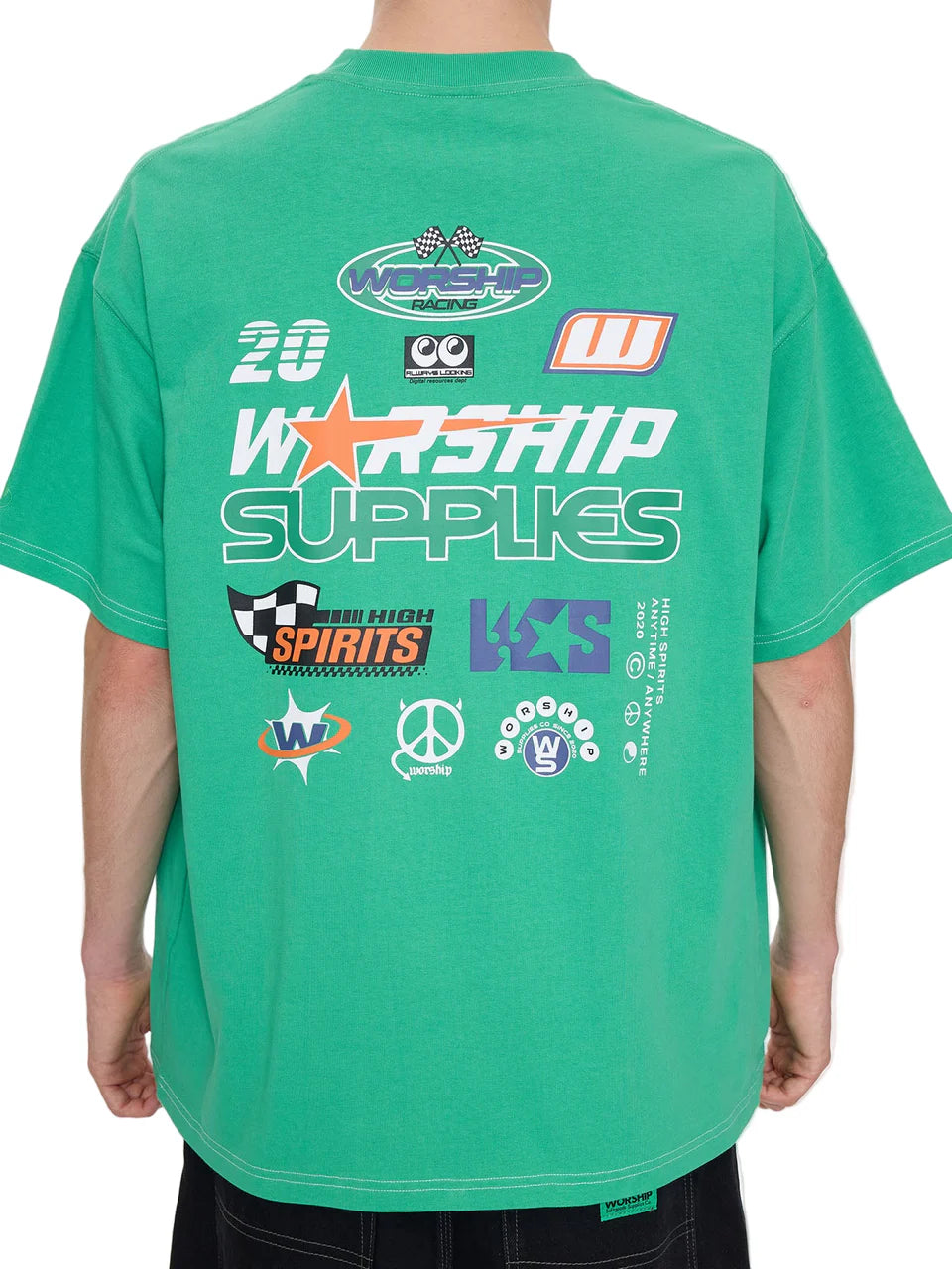 Worship Supplies Grand Prix Oversize Tee- Gnome