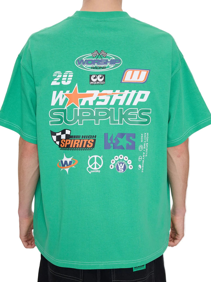 Worship Supplies Grand Prix Oversize Tee- Gnome