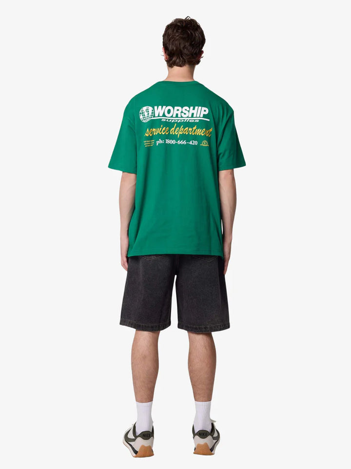 Worship Supplies Service Tee-Verdant