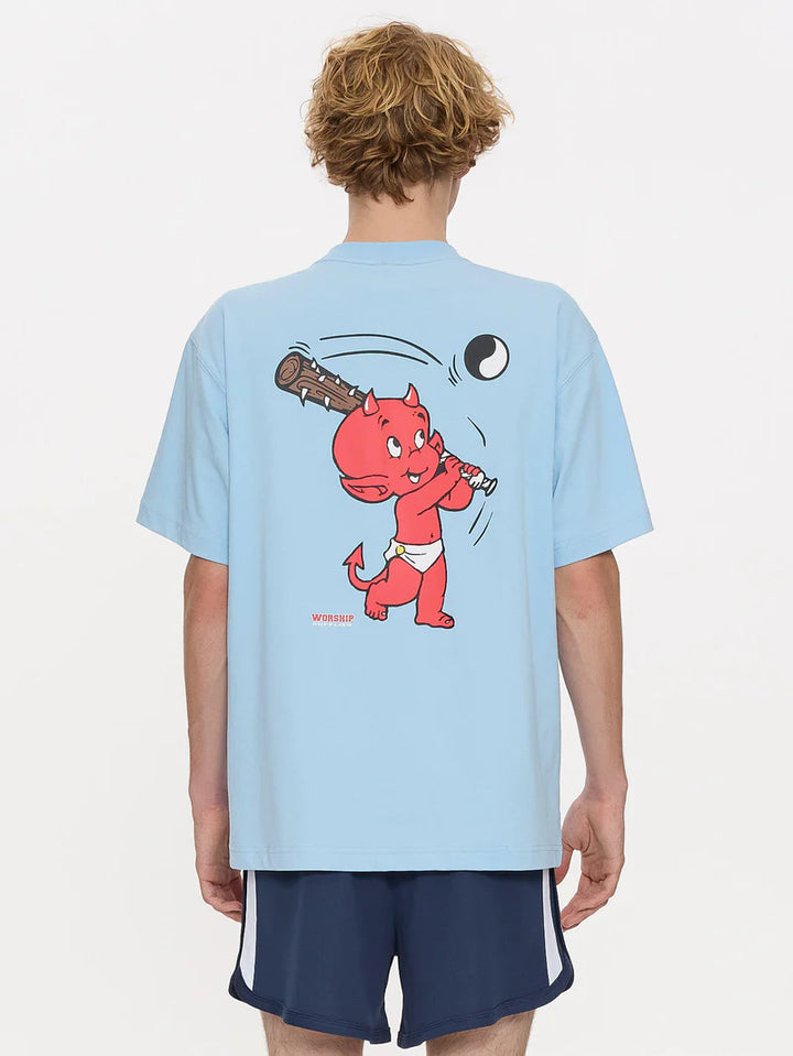 Worship Supplies Little Belter Tee-Willow Blue