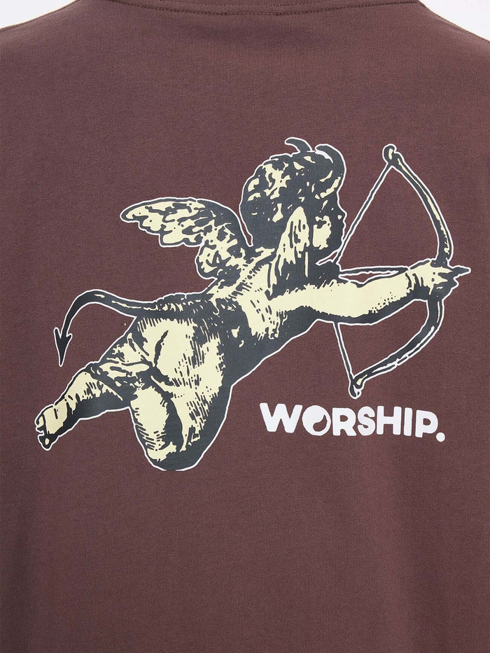Worship Supplies Cherub Tee-Dark Choc