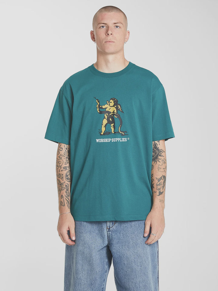 Worship Supplies Cheeky Cherub 2.0 Tee - Everglade