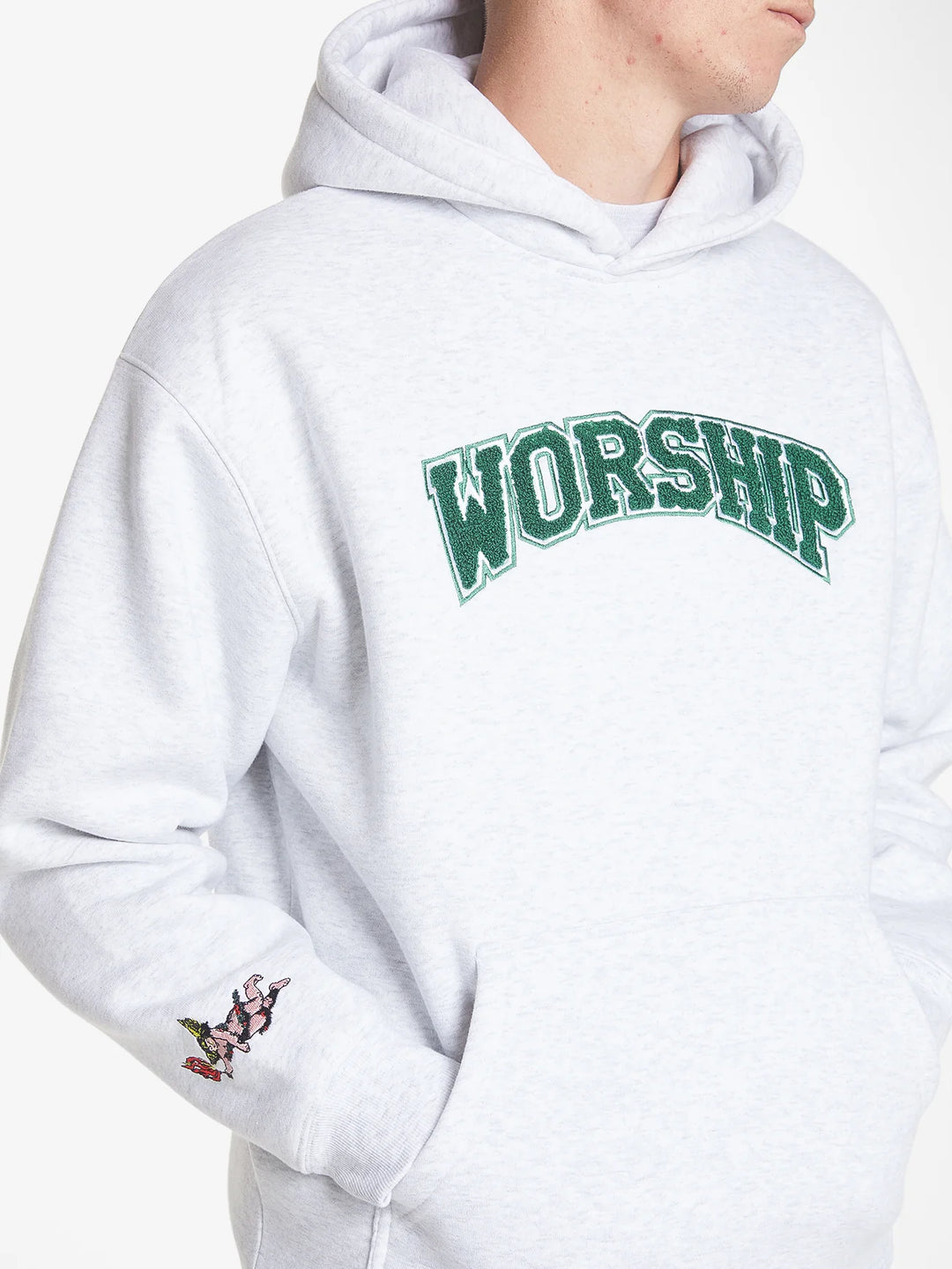 Worship Supplies Burn It All Pull Over Hood - Snow Marle