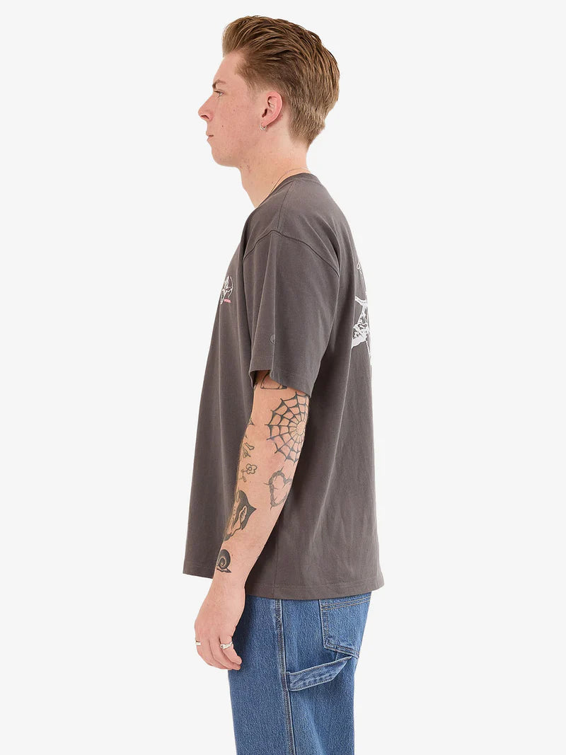 Worship Supplies Cherub Tee - Worn Black