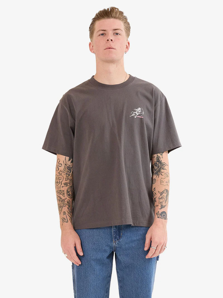 Worship Supplies Cherub Tee - Worn Black