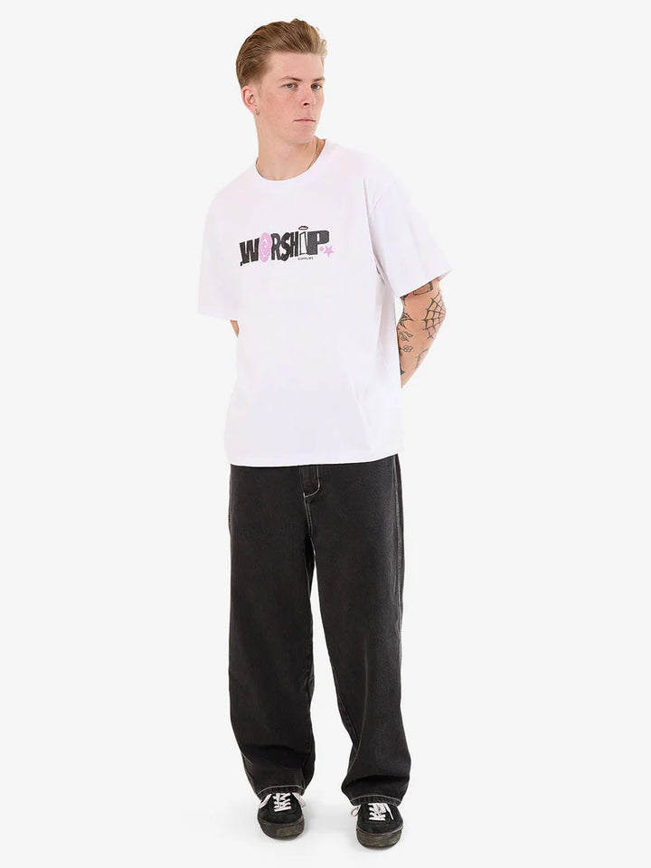 Worship Supplies Chico Logo Tee - White