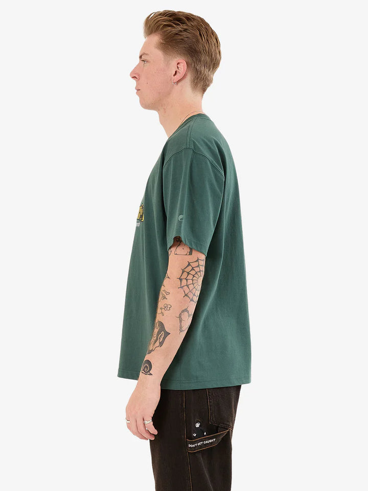 Worship Supplies Don't Get Caught Tee - Bistro Green