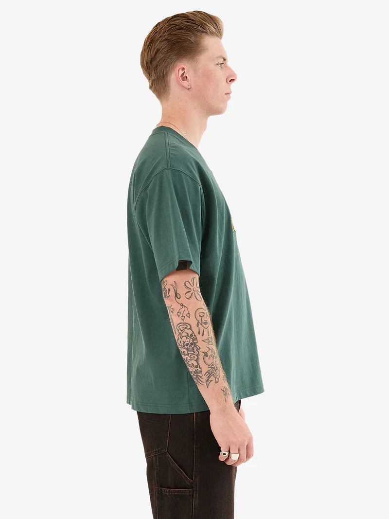 Worship Supplies Don't Get Caught Tee - Bistro Green
