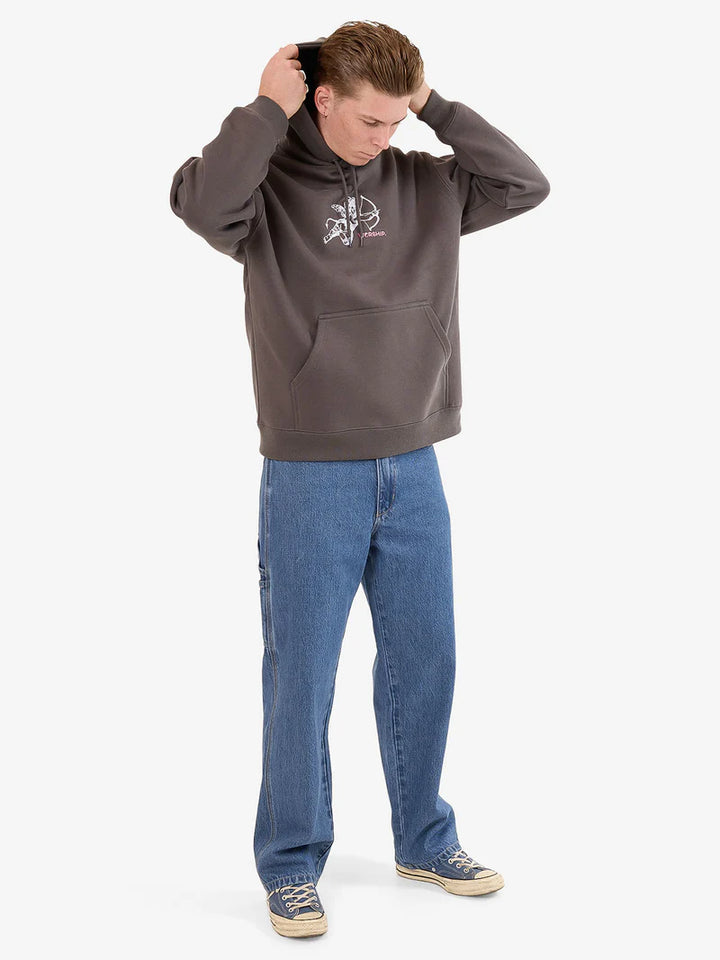Worship Supplies Cherub Pull Over Hood - Worn Black