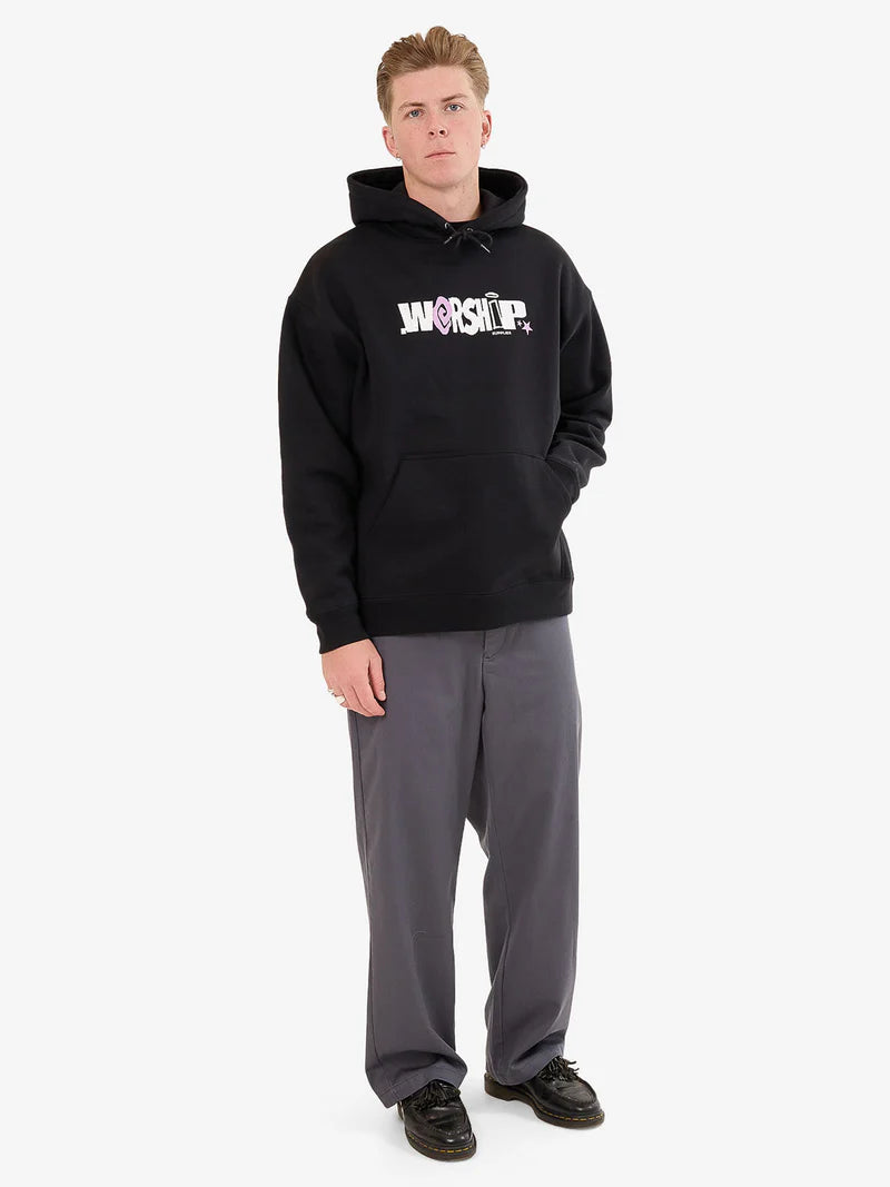 Worship Supplies Chico Pull Over Hood - Black