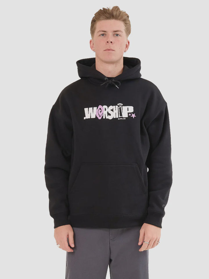 Worship Supplies Chico Pull Over Hood - Black