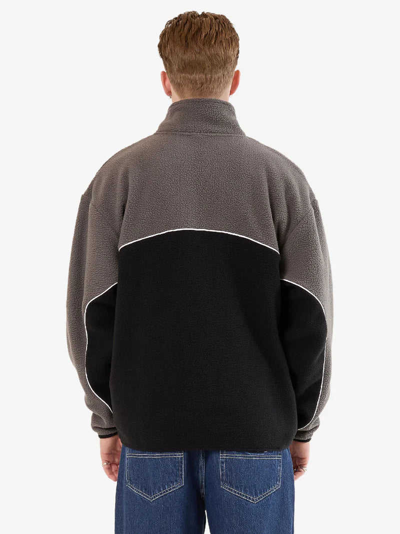 Worship Supplies Striker Quarter Zip Polar Fleece - Black