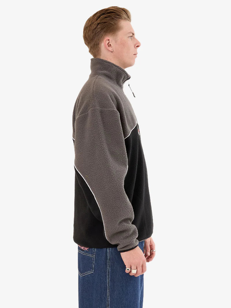 Worship Supplies Striker Quarter Zip Polar Fleece - Black