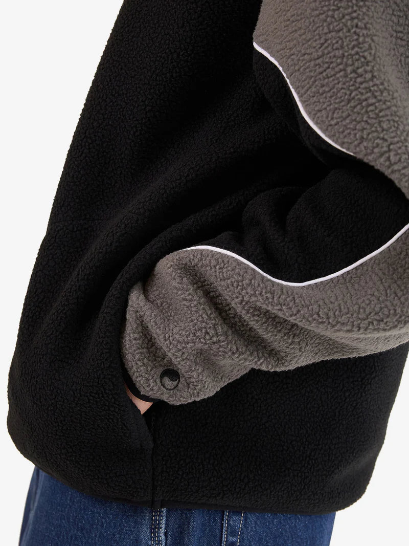 Worship Supplies Striker Quarter Zip Polar Fleece - Black