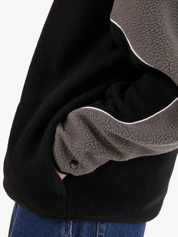 Worship Supplies Striker Quarter Zip Polar Fleece - Black