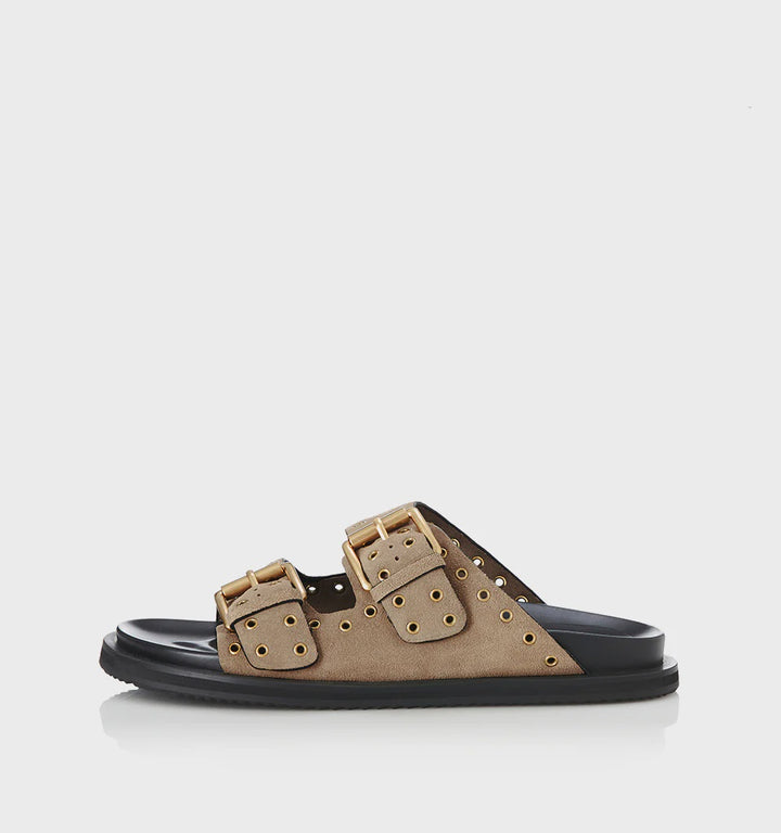 Alias Mae Patsy Slide - Natural Suede