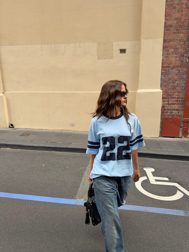 SŚAINT Twenty Two Tee - Baby Blue