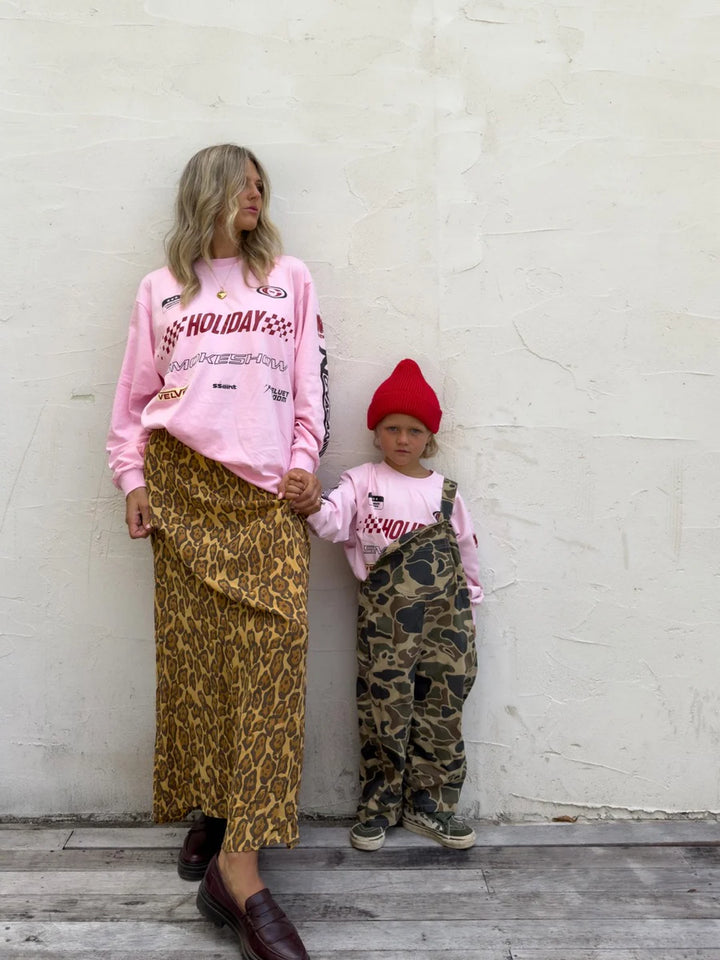 Ssaint Kids Moto Tee - Pink