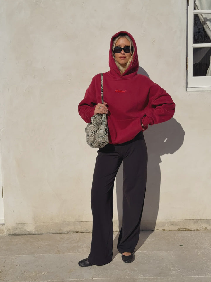 SSAINT Tonal Hoodie - Cherry