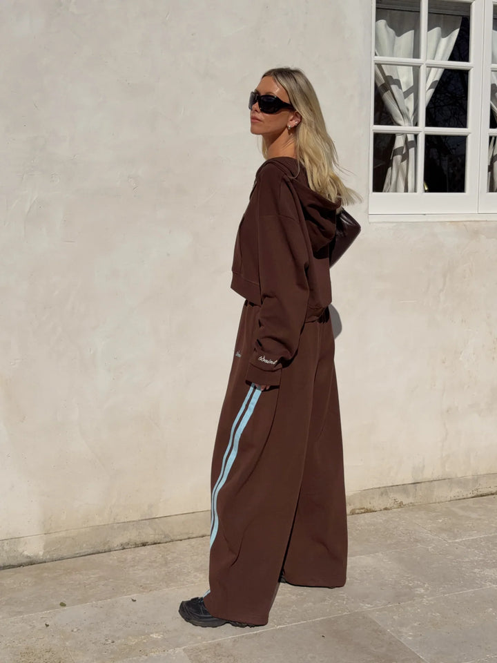 SSAINT Barrel Trackpant - Brown/Blue