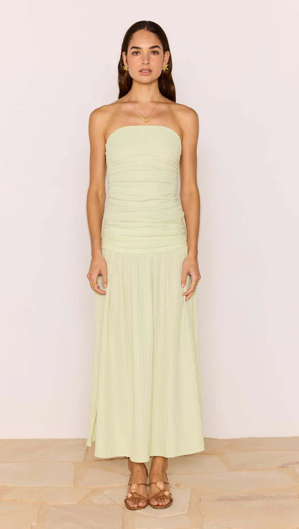Mink Pink Chloe Maxi Skirt-Pistachio