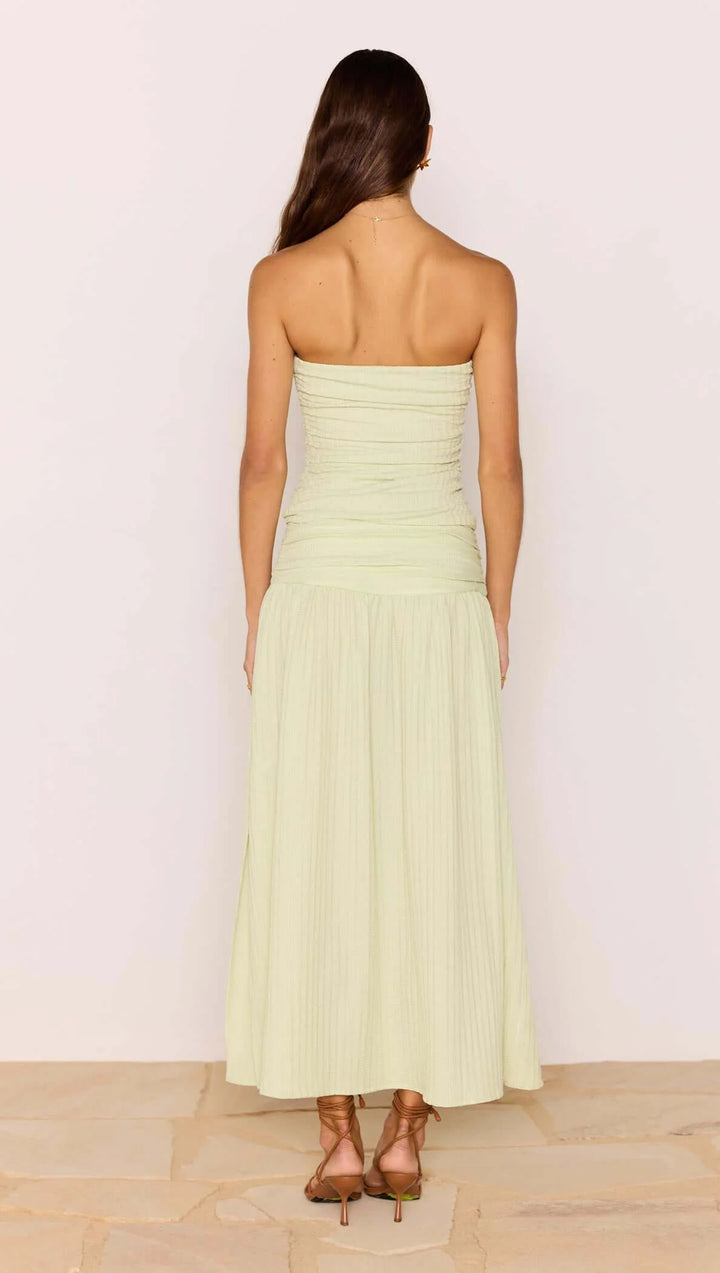 Mink Pink Chloe Strapless Top-Pistachio